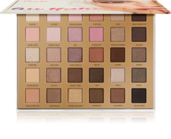Rude Cosmetics Au Naturel paleta očních stínů