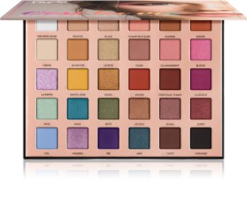Rude Cosmetics C'est La Vie paleta očních stínů