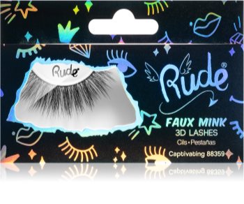 Rude Cosmetics Essential Faux Mink 3D Lashes faux-cils