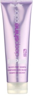 Rusk Deep Shine Color Repair champú limpiador y nutritivo para resaltar el color del cabello
