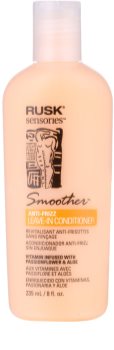 Rusk Sensories Smoother condicionador suave sem enxaguar para cabelos crespos e inflexíveis