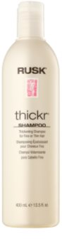 Rusk Thickr champú densificador para dar fuerza al cabello