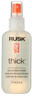 Rusk Thickr spray paral cabello para volumen y vitalidad