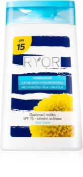 RYOR Sun Care lait solaire waterproof SPF 15