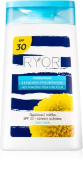 RYOR Sun Care voděodolné mléko na opalování SPF 30
