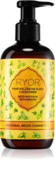 RYOR Original Beer Cosmetics bálsamo de levadura de cerveja para o cabelo com queratina