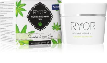 RYOR Cannabis Derma Care gel nourrissant au chanvre visage et corps
