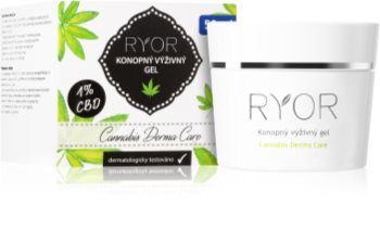 RYOR Cannabis Derma Care Ravitseva Hamppugeeli Kasvoille ja Vartalolle
