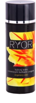 RYOR Argan Oil Creme nutritivo com células estaminais de argão