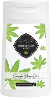 RYOR Cannabis Derma Care latte corpo alla canapa per pelli molto delicate con tendenza alle irritazioni e agli arrossamenti