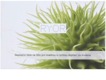 RYOR Depilation and Shaving bandas corporales para una depilación rápida en frío