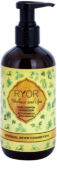 RYOR Original Beer Cosmetics pivný šampón na vlasy s keratínom