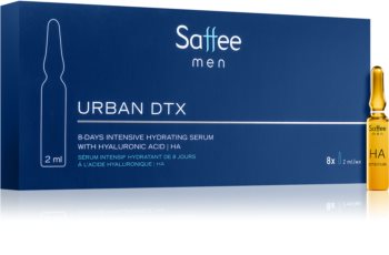 Saffee Men Urban DTX intensives feuchtigkeitsspendendes Serum mit Hyaluronsäure