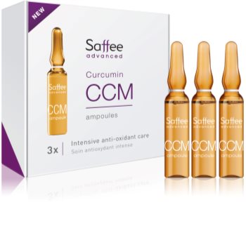 Saffee Advanced ampoules – Traitement intensif de 3 jours au curcuma