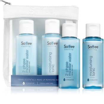 Saffee Cleansing Travel Essentials set ensemble (pour peaux sensibles et sèches)