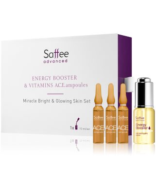 Saffee Advanced Bright & Glowing Skin Set kosmetická sada III. pro ženy