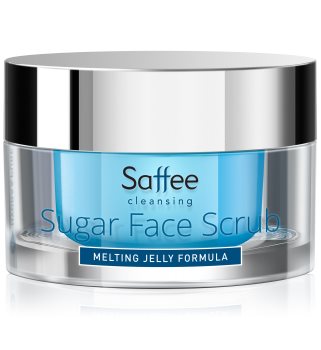 Saffee Cleansing Melting Jelly Scrub exfoliante facial a base de azúcar