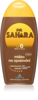 Sahara Sun zaštitno mlijeko za ubrzanu preplanulost SPF 6