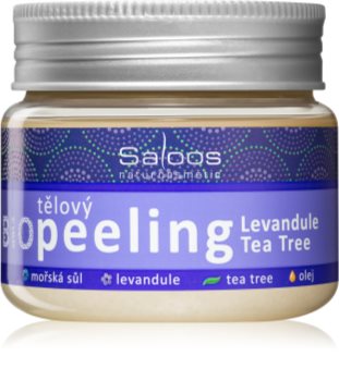 Saloos Bio Peeling Levandule & Tea Tree tělový peeling