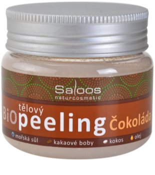 Saloos Bio Peeling scrub corpo al cioccolato