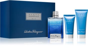 Salvatore Ferragamo Acqua Essenziale Blu подарунковий набір для чоловіків
