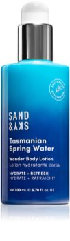 Sand & Sky Tasmanian Spring Water Wonder Body Lotion lengvos tekstūros maitinamasis ir drėkinamasis kūno losjonas
