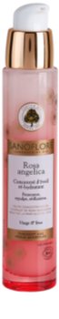 Sanoflore Rosa Angelica siero idratante illuminante per viso e occhi