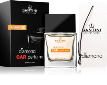 SANTINI Cosmetic Diamond Orange gaisa atsvaidzinātājs automašīnai