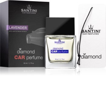 SANTINI Cosmetic Diamond Lavender luftfräschare för bil