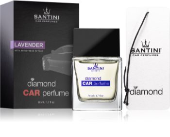 SANTINI Cosmetic Diamond Lavender luftfrisker til bil