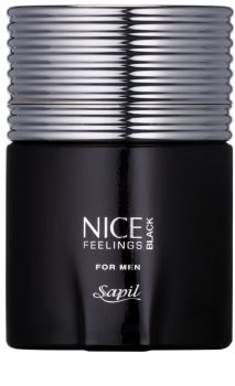 Sapil Nice Feelings Black Eau de Toilette for Men 75 ml