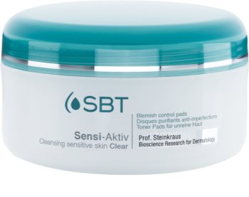 SBT Sensi Aktiv almohadillas limpiadoras para pieles sensibles