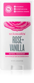 Schmidt's Rose + Vanilla trdi dezodorant