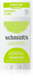 Schmidt's Bergamot + Lime tuhý deodorant