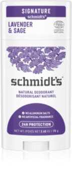 Schmidt's Lavender & Sage déodorant solide