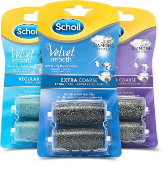 Scholl Velvet Smooth Regular Coarse set de cosmetice I. pentru femei