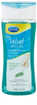 Scholl Velvet Smooth banho para pés