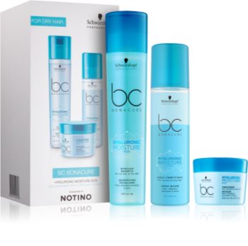 Schwarzkopf Professional BC Bonacure Hyaluronic Moisture Kick lote de regalo I. (para cabello normal y seco) para mujer