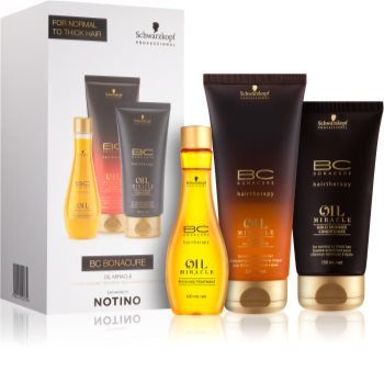 Schwarzkopf Professional BC Bonacure Oil Miracle Argan Oil set cadou I. (pentru par aspru.) pentru femei