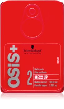 Schwarzkopf Professional Osis+ Mess Up mattirende Paste mittlere Fixierung