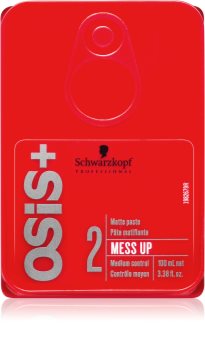 Schwarzkopf Professional Osis+ Mess Up zmatňujúca pasta stredné spevnenie