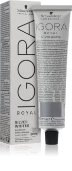 Schwarzkopf Professional IGORA Royal Absolutes SilverWhite coloration semi-permanente pour cheveux argents et blancs