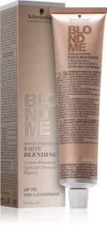 Schwarzkopf Professional Blondme изсветляващ крем за прикриване на бяла коса