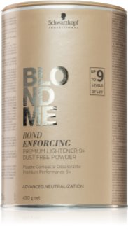 Schwarzkopf Professional Blondme Bond Enforcing poudre premium éclaircissante 9+ sans poussière