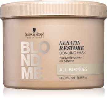 Schwarzkopf Professional Blondme αποκαταστατική μάσκα για όλες τις αποχρώσεις του ξανθού