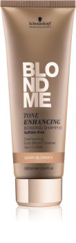 Schwarzkopf Professional Blondme šampon bez sulfata za tople plave nijanse