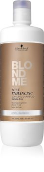 Schwarzkopf Professional Blondme безсулфатен шампоан за студени руси нюанси