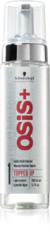Schwarzkopf Professional Osis+ Topped Up stylingová pěna pro objem a lesk