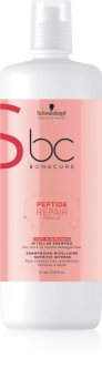 Schwarzkopf Professional BC Bonacure Peptide Repair Rescue освежаващ мицеларен шампоан за силно изтощена коса