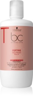Schwarzkopf Professional BC Bonacure Peptide Repair Rescue máscara para cabelo seco a danificado